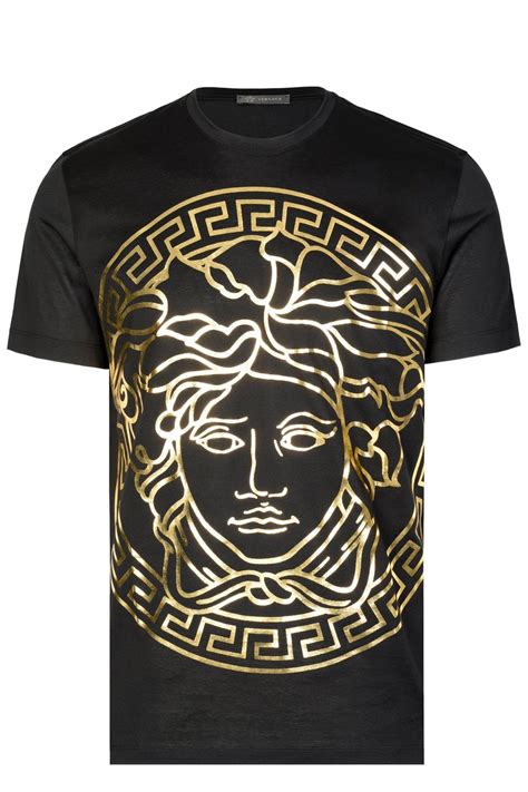 medusa head versace t shirt|versace medusa t shirt men.